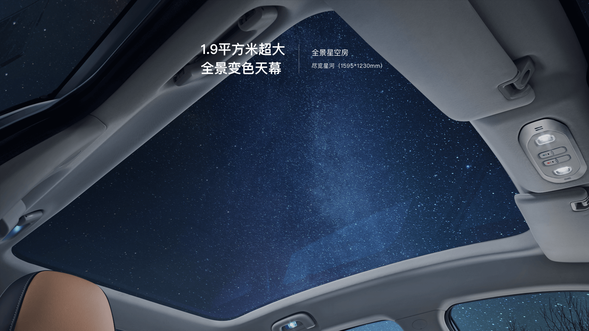 AION S 2021款 Plus 70 科技版1.9㎡光感浩瀚天幕_特色配置_图1