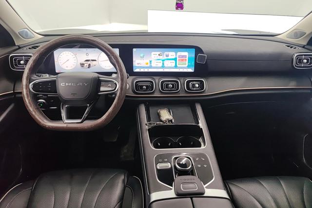 Chery Tiggo 9 2024 Черный из Китая, фото 3