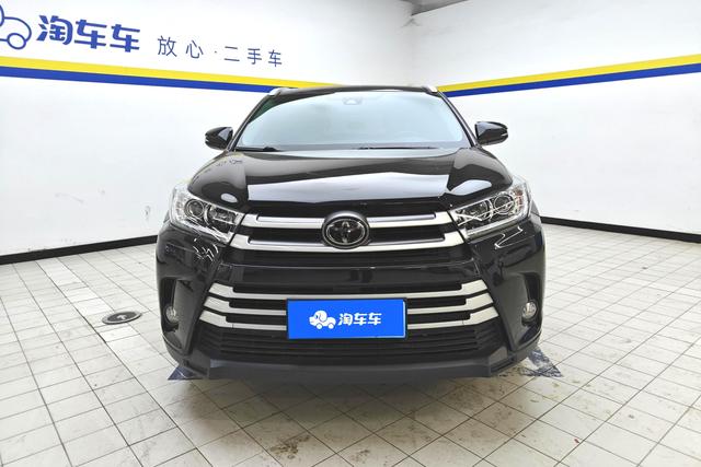 Toyota Highlander 2022 Черный из Китая