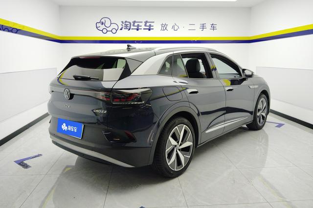 Volkswagen ID.4 CROZZ 2024 Синий из Китая, фото 4