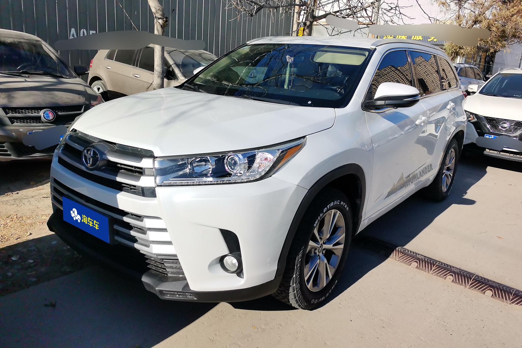 Toyota Highlander 2019 Белый из Китая
