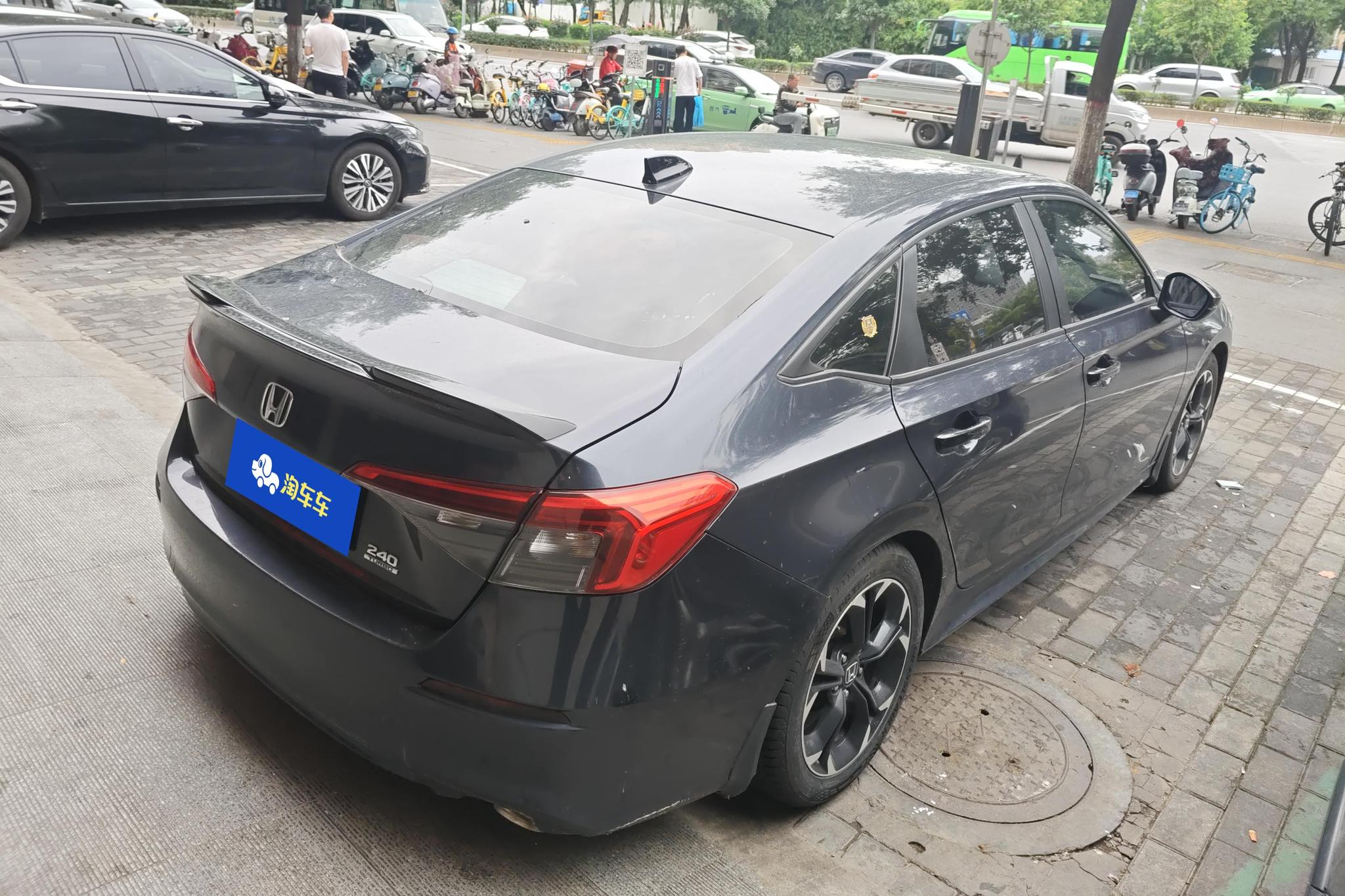 Honda Civic 2021 Темно-серый из Китая, фото 4