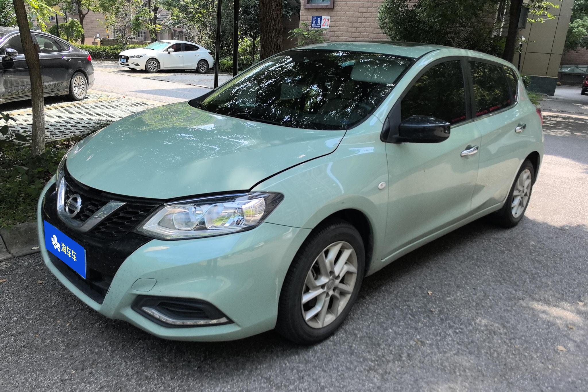 Nissan TIIDA 2023 Зеленый из Китая, фото 5