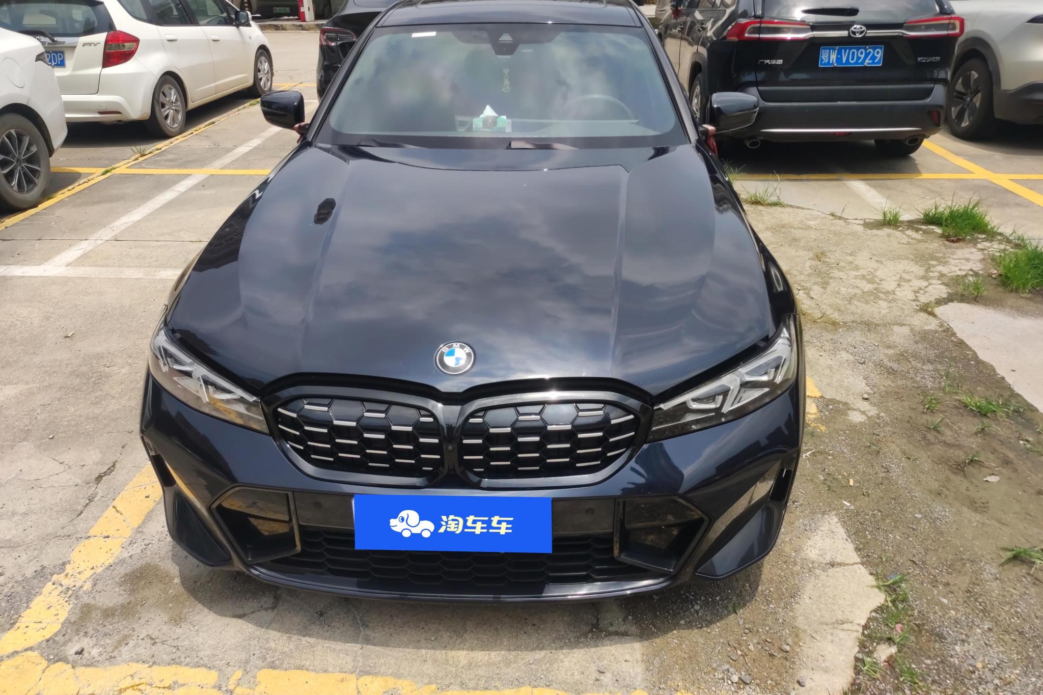 BMW 3 series 2022 Черный из Китая