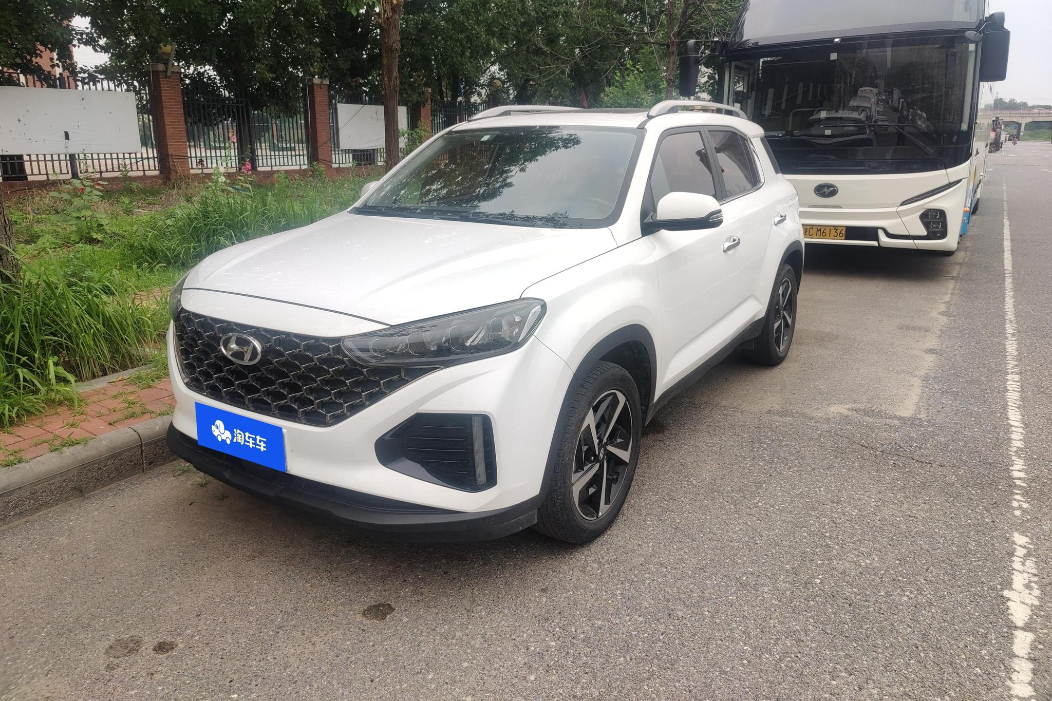 Hyundai ix35 2020 Белый из Китая