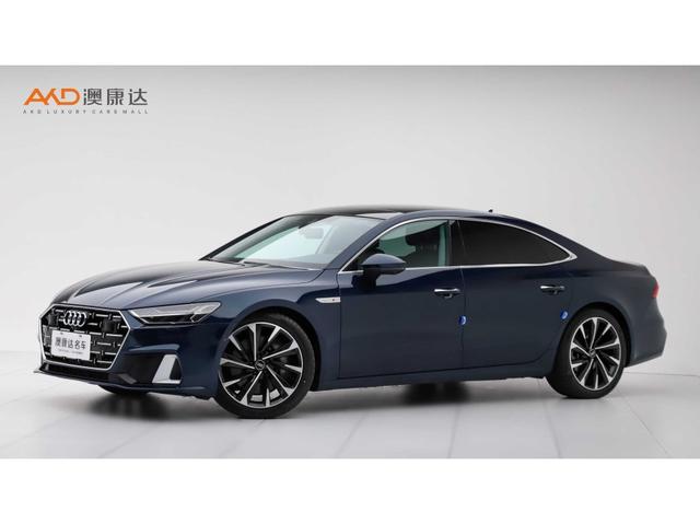 Audi A7L 2023 Синий из Китая, фото 3